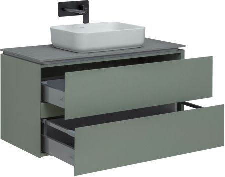 Тумба под раковину Allen Brau Infinity 100 1.21003.CGM олива матовый, артикул 1.21003.CGM