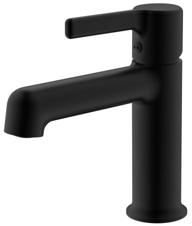 Смеситель Column Black для раковины, без донного клапана, артикул: CLM26MB