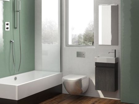 IBX BONSAI, тумба под раковину 40 см, 1 распашная дверь, цвет отелло, артикул BONCOLGYAS/OTHELLO