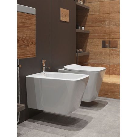 Биде Timo Soli TK-304 подвесное Белое, артикул TK-304