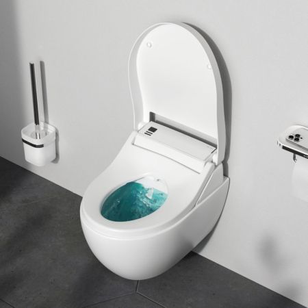 C111739SC Awe подвесной унитаз с электронной крышкой биде Clean Care, артикул C111739SC