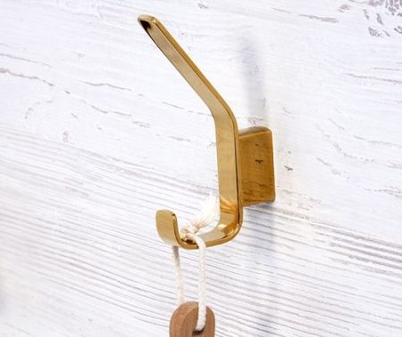 Крючок WasserKRAFT Sauer K-7923 Золото глянцевое, артикул K-7923