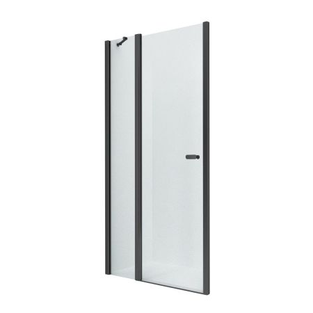 Дверь в нишу NEW TRENDY NEW SOLEO BLACK одинарная 100x195 D-0242A (черный), артикул D-0242A