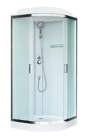 Душевая кабина Royal Bath RB 90HK5-WC-CH (белое/матовое), артикул RB90HK5-WC-CH