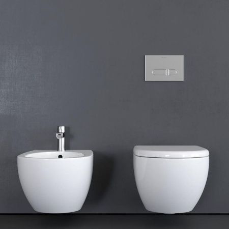 Duravit Architec Комплект: унитаз подвесн 575х365 мм, 257209 + сиденье с микролифтом быстросъемное 006969, цвет белый