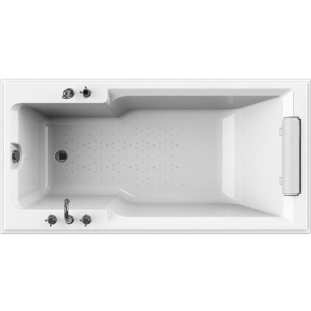 Акриловая ванна Radomir Fra Grande Руссильон 180x90 без гидромассажа Хром