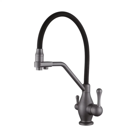 Смеситель для кухни Rose R858Y, пепельный, артикул R858Y