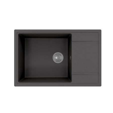 Кухонная мойка Florentina ЛИПСИ 20.505.D0780.302, антрацит, артикул 20.505.D0780.302