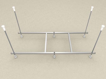 Сборный каркас к ванне Мия 180*70см (шпильки) Сборный каркас к ванне Мия 180*70см (шпильки)