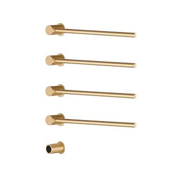 Полотенцесушитель электрический RAGLO R350.52.03 встраиваемый сенсорный с терморегулятором, сатин золотой