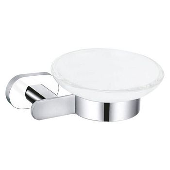 Мыльница Rav Slezak YUKON YUA0300CB, хром/белый