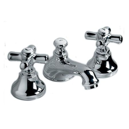 Devon City Смеситель для биде, на 3 отв. с донным клапаном, цвет: хром, артикул UTCI112CR
