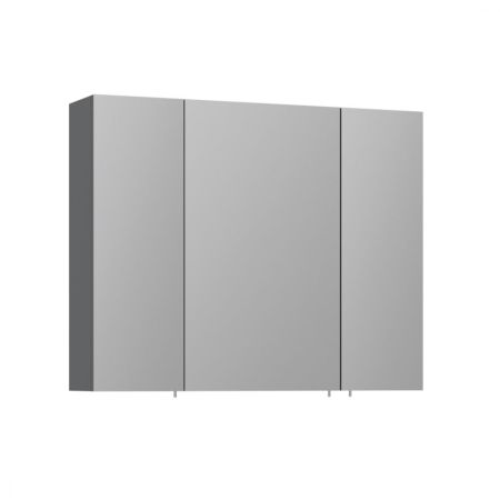 Зеркальный шкаф ORKA Likya 80 антрацит матовый, артикул 3001088