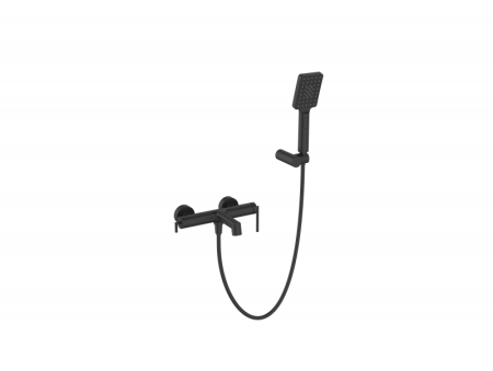 ACQUA Смеситель для ванны и душа, черный ACQUA-VASM-NERO, артикул ACQUA-VASM-NERO