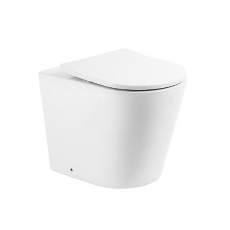 Унитаз приставной безободковый BELBAGNO FLAY-R, артикул BB902SC