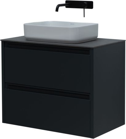 Тумба под раковину Allen Brau Fantasy 80 1.11001.AM антрацит матовый, артикул 1.11001.AM