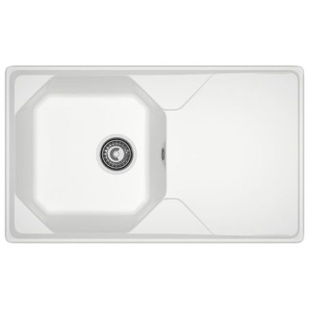 Кухонная мойка GranFest UNIQUE 840L, иней, артикул U-840L иней