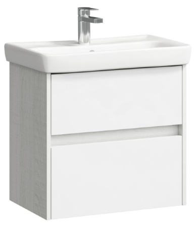 "Сити" Тумба под умывальник подвесная , цвет дуб канадский CI0106DK , ТМ «AQWELLA», артикул CI0106DK