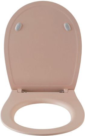Сиденье для унитаза Allen Brau Fantasy Smartfix, Soft-Close 4.11005.SM розовый, артикул 4.11005.SM