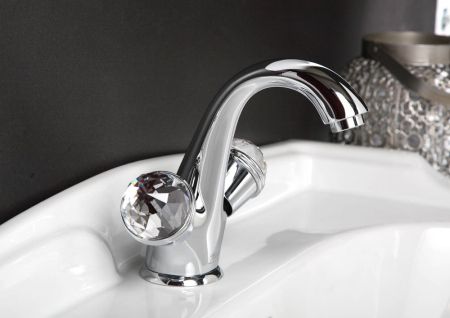 Смеситель для раковины Fiore XT SKY (SWAROVSKI®) 17CR0623, хром, артикул 17CR0623