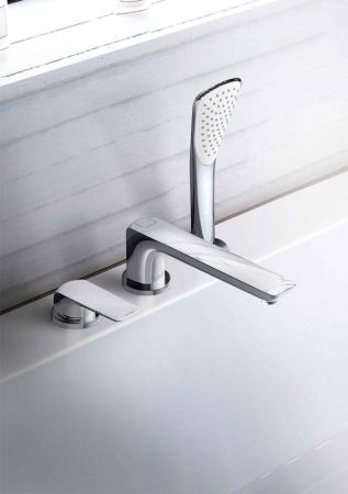 Смеситель на борт ванны Kludi Ameo 414470575 Хром, артикул 414470575