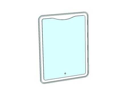 Зеркало LED "Орли 600х800" А, сенсор, артикул SD-00001115