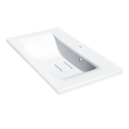 Раковина VCB-3M800W из искуственного камня, цвет белый, артикул VCB-3M800W