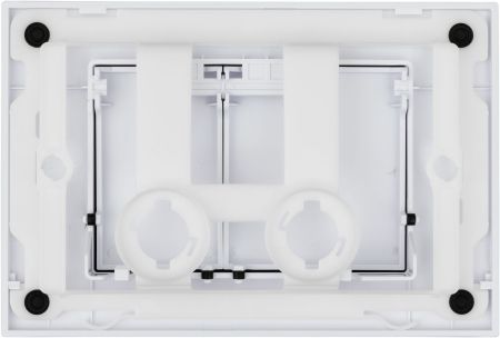 Клавиша смыва Allen Brau Liberty 9.20002.20 белый глянец, артикул 9.20002.20