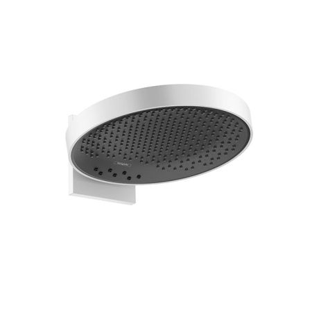 Верхний душ, Hansgrohe, Rainfinity, тип установки-настенный, ширина, мм-360, глубина, мм-360, высота, мм-168, форма-круглая, количество режимов-3, тип струи-liowderRain, Intense liowderRain, RainStream, держатель-есть, душевой кронштейн вертикально наклон, артикул 26234700