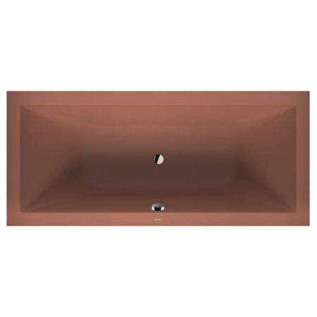 Duravit Vitrium Ванна прямоугольная  встраиваемая 1800x800мм, с ножками, с2 наклонами для спины, цвет матовая корица, артикул 700426HC