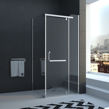 Душевой уголок Rovigo 80x80x195 Прозрачное хром RV18-80K-01-19C1, артикул RV18-80K-01-19C1