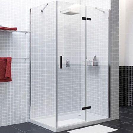 Aller BLACK 10H10RB душ.угол. с правой дверью, артикул 10H10RBLACK