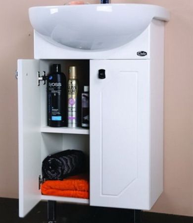 Тумба под раковину Onika Канны 50 Белая, артикул 105003