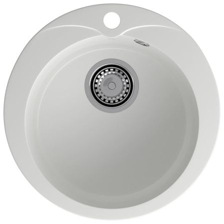 Кухонная мойка GranFest RONDO 480, иней, артикул R-480 иней