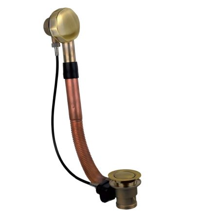 Слив-перелив для ванны полуавтомат Webert AC0035065, бронза, артикул AC0035065