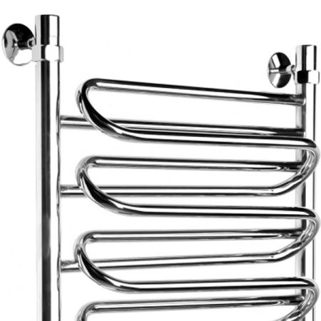 Электрический полотенцесушитель Ника Curve ЛZ (г) Эл. 80x40 Хром, артикул ЛZ(г) Эл. 80x40