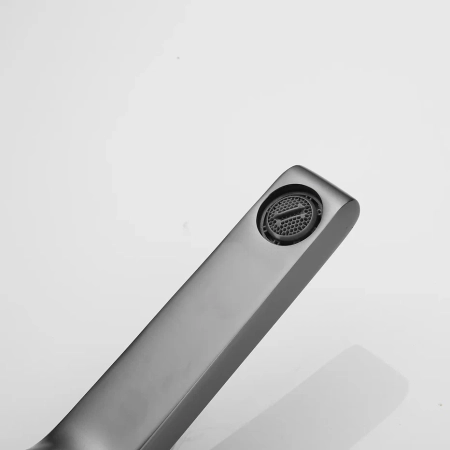 Смеситель для раковины Shevanik S8311T, оружейная сталь, артикул S8311T