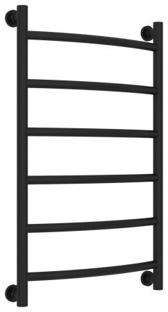 Полотенцесушитель водяной "ГАЛАНТ+" 800х500 (Матовый Чёрный)
