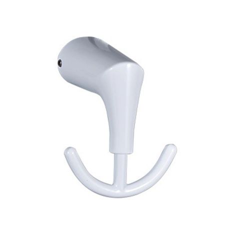 Крючок для ванной комнаты двойной FASHUN A1805-2-8, белый