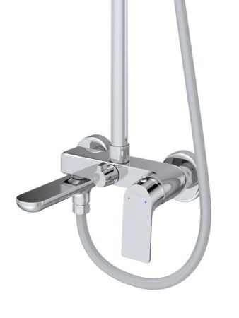 MARINO Душевая стойка со смесителем и изливом, хром MARINO-VSCM-CRM, артикул MARINO-VSCM-CRM