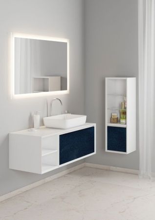 Тумба под раковину SanVit Стайл 120 R kstyle120 подвесная Шоколад