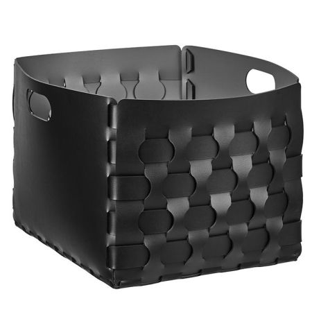 ADJ Корзинка Dubai, 35x40xH30 см., цвет: черный/серый, артикул 2048.01/03