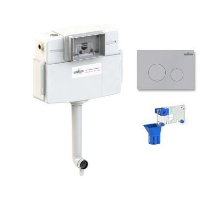 Комплект 3 в 1 бачка скрытого монтажа для приставного унитаза Lavinia Boho Relfix 77030060, артикул 77030060