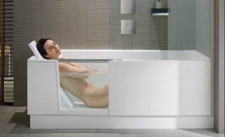 Duravit Shower + Bath  Комплект слива-перелива квадратно-овальный