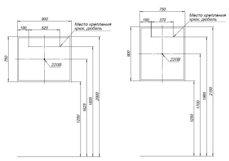 Зеркало Aquanet Оптима 90 белый матовый