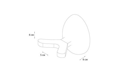 Крючок двойной Grampus Briz  GR-3005, артикул GR-3005