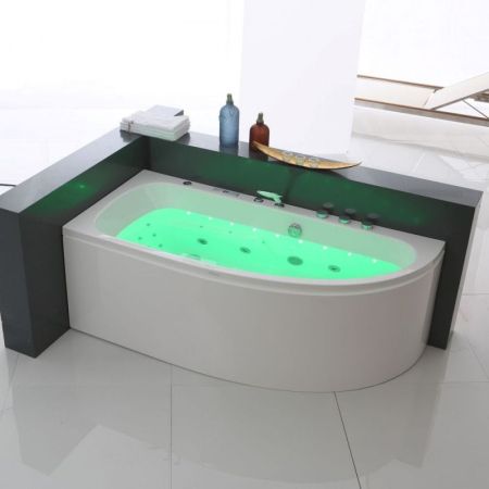 Акриловая ванна SSWW A1902 CGSP 175х80 L с гидромассажем
