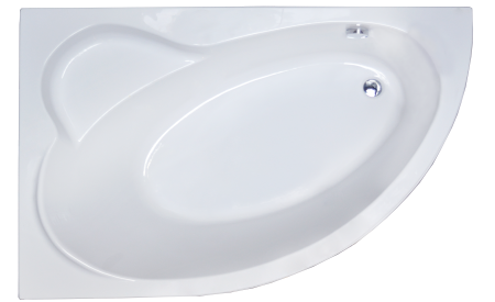 Акриловая ванна Royal Bath ALPINE RB819101 160x100x58L, артикул RB819101L