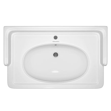 Раковина POMPEI подвесная/мебельная 80, белая глянцевая, артикул PO.wb.80