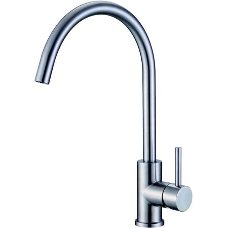 Смеситель для кухни BelBagno BB-LAM03-IN Нержавеющая сталь